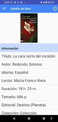 Gestor ONCE de libros digitales android App screenshot 10