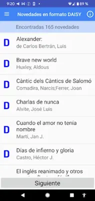 Gestor ONCE de libros digitales android App screenshot 11