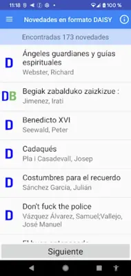 Gestor ONCE de libros digitales android App screenshot 6