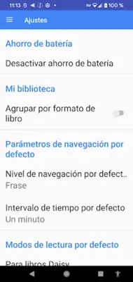 Gestor ONCE de libros digitales android App screenshot 7